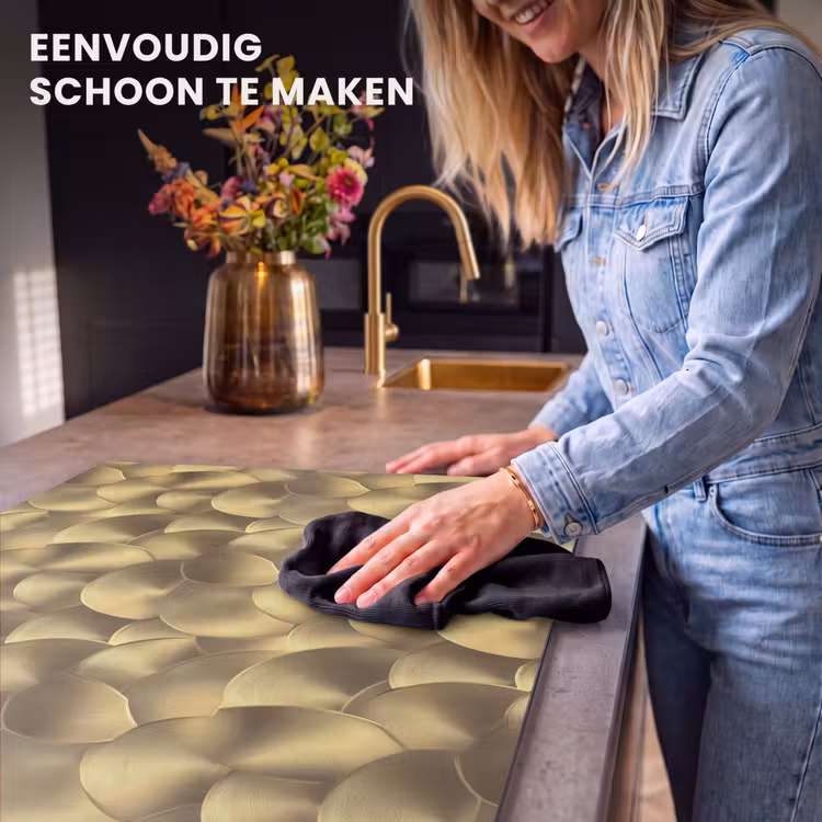 Inductie beschermer - Modern - Cirkel - Goud — 6