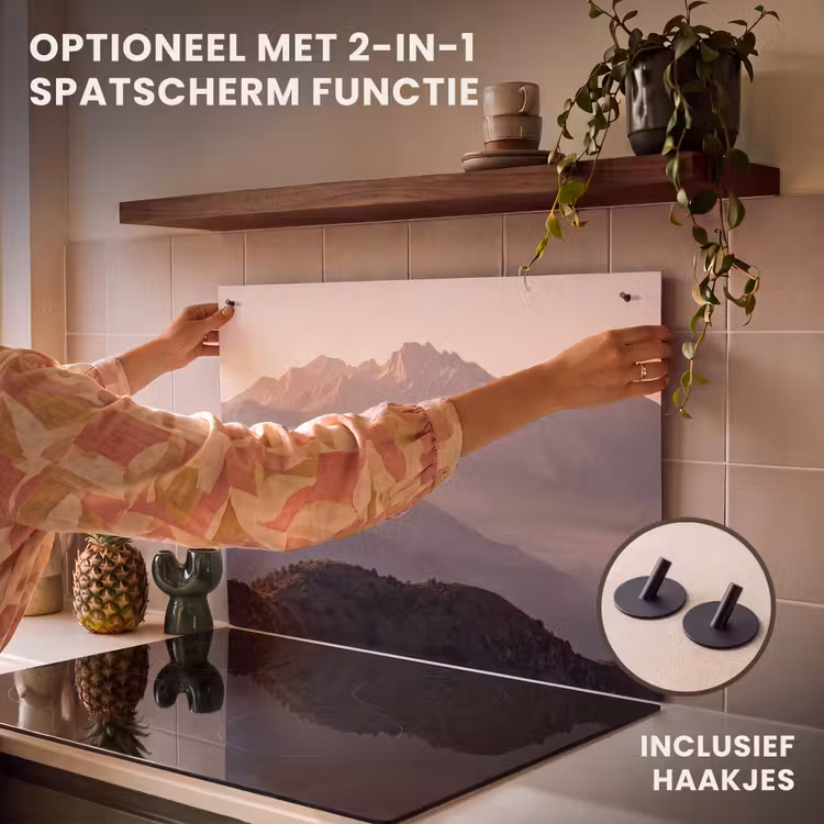 Inductie beschermer - Panorama - Landschap - Bergen — 10