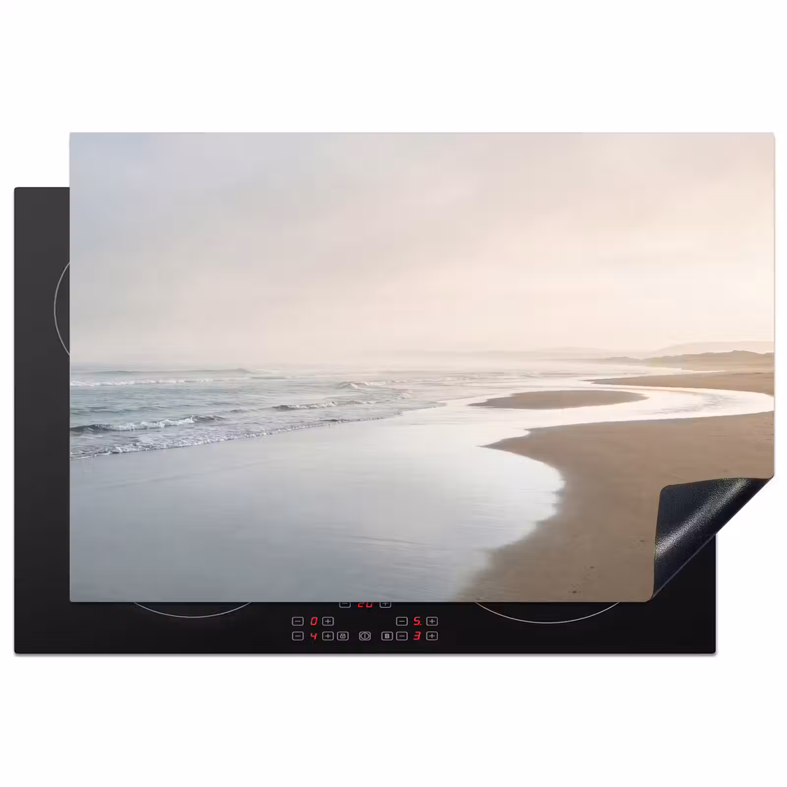 Inductie beschermer - Kustlijn - Strand - Oceaan — 1