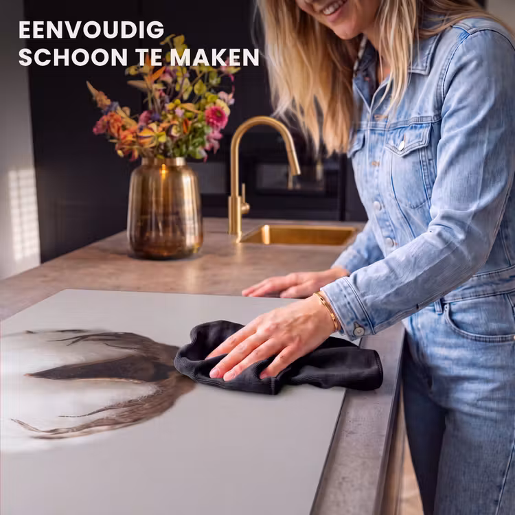 Inductie beschermer - Katoenbol - Minimalistisch - Wit — 6