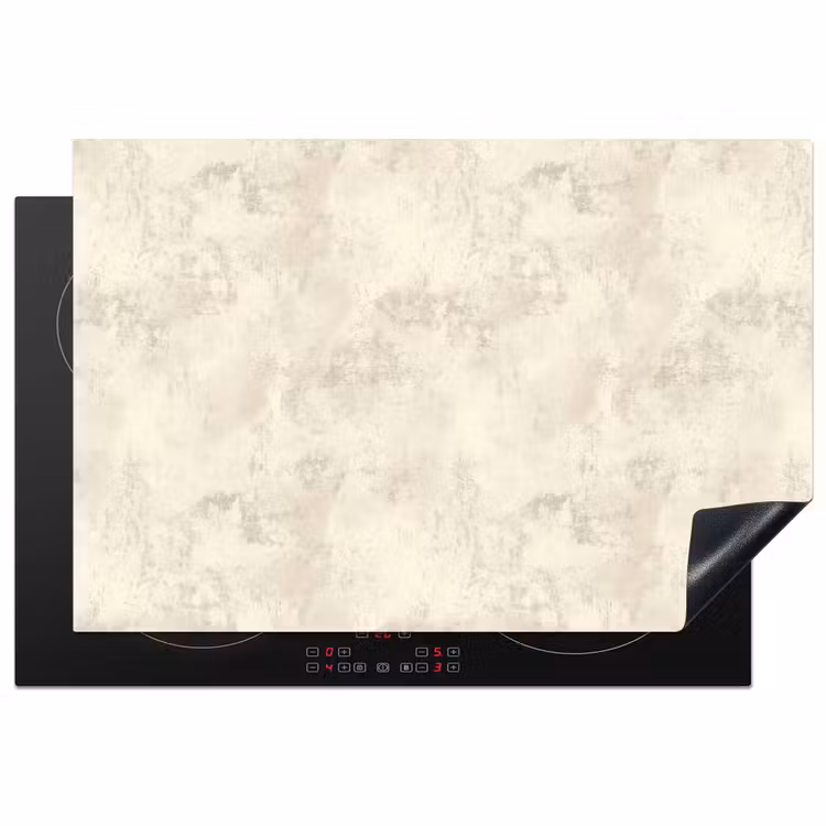 Inductie beschermer - Patroon - Organisch - Beige — 1