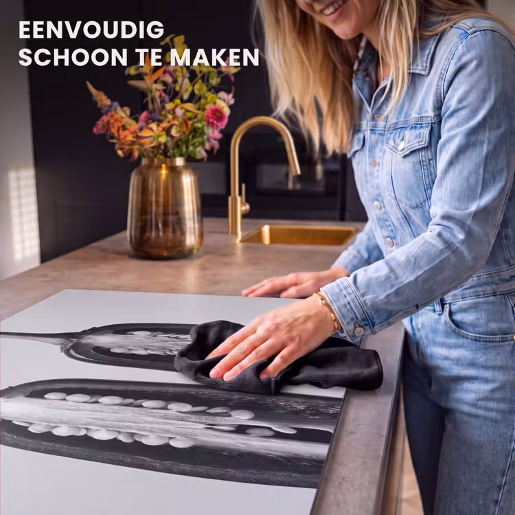 Inductie beschermer - Pepers - Zwart - Wit - Zaadlijsten — 6