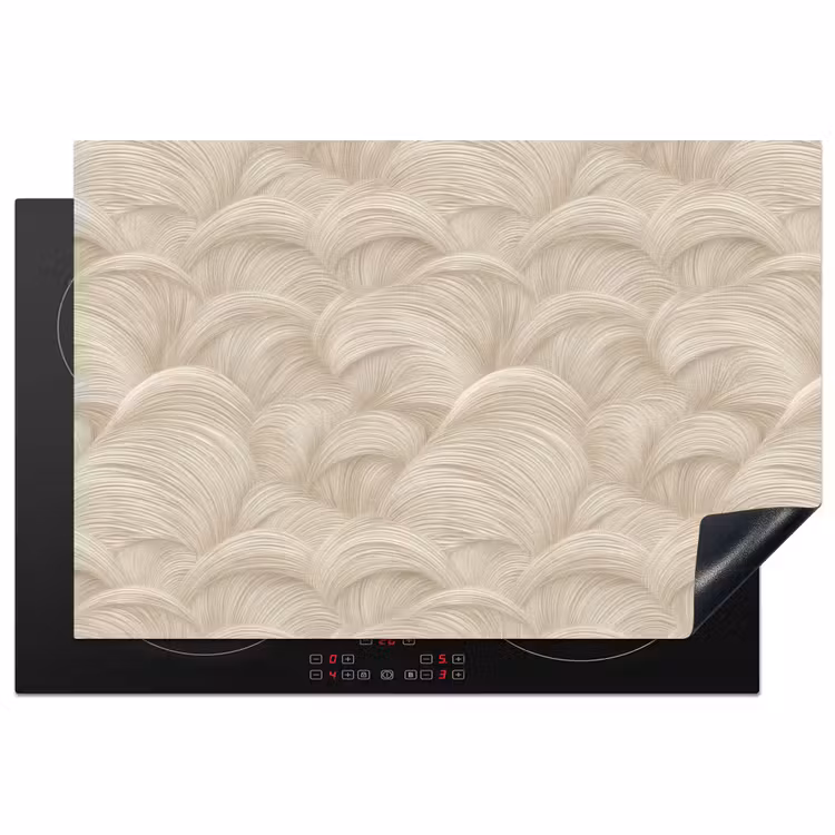 Inductie beschermer - Bogen - Patroon - Beige — 1