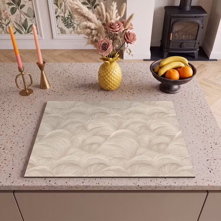 Inductie beschermer - Bogen - Patroon - Beige — 2