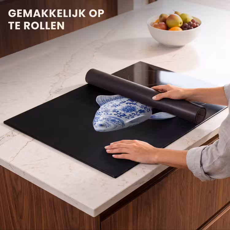 Inductie beschermer - Porselein - Goudvis - Delfts - Blauw — 7