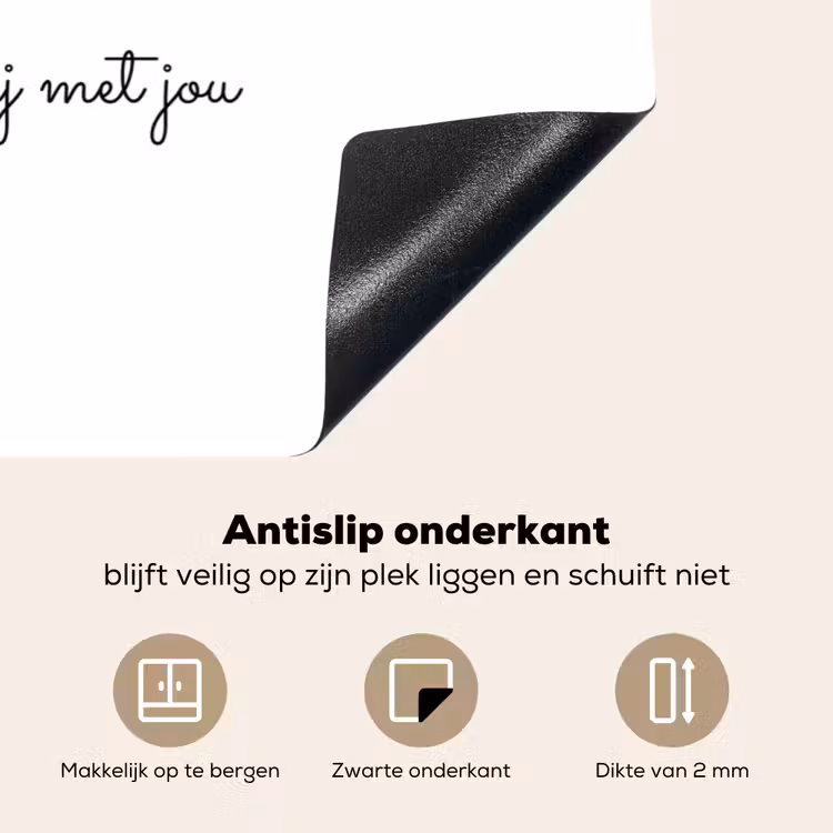 Gepersonaliseerde inductie beschermer - Bonusmama - Lettercollage — 9