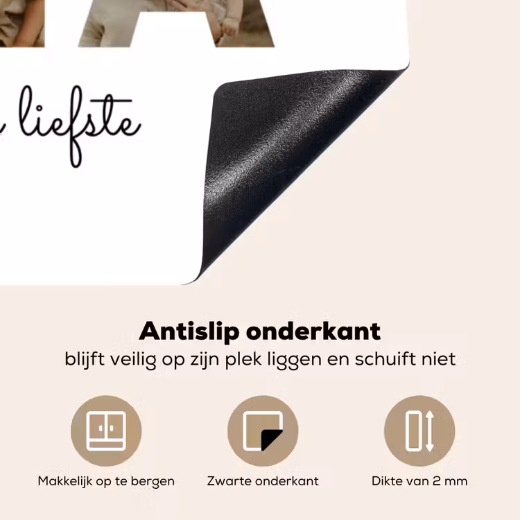 Gepersonaliseerde inductie beschermer - Oma - Lettercollage — 9