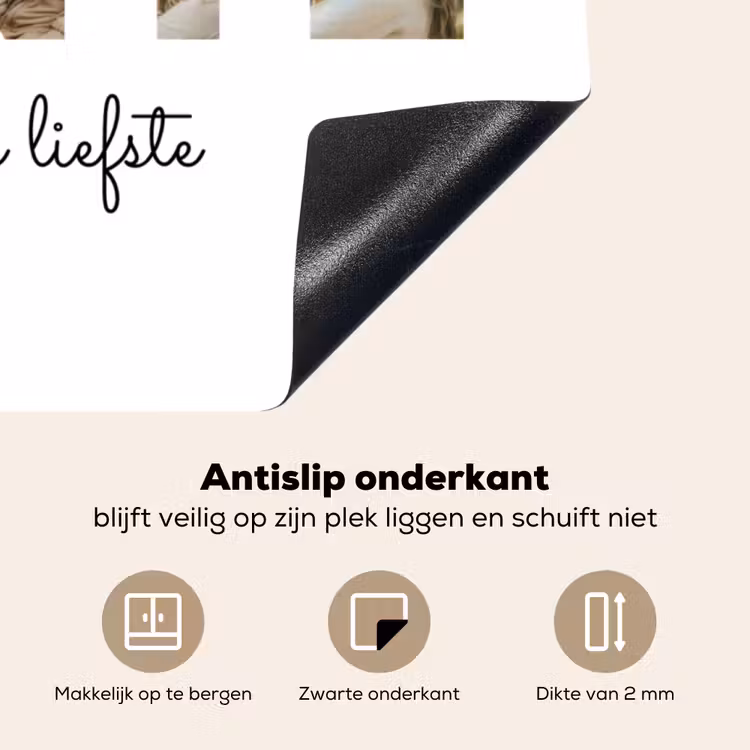 Gepersonaliseerde inductie beschermer - Tante - Lettercollage — 9