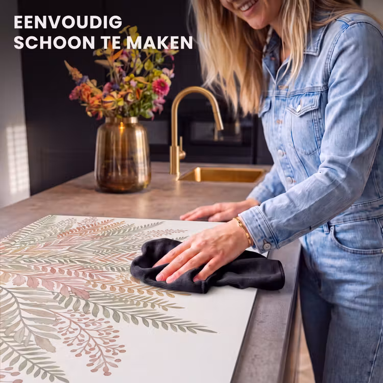 Inductie beschermer - Botanisch - Aquarel - Kleurrijk — 6