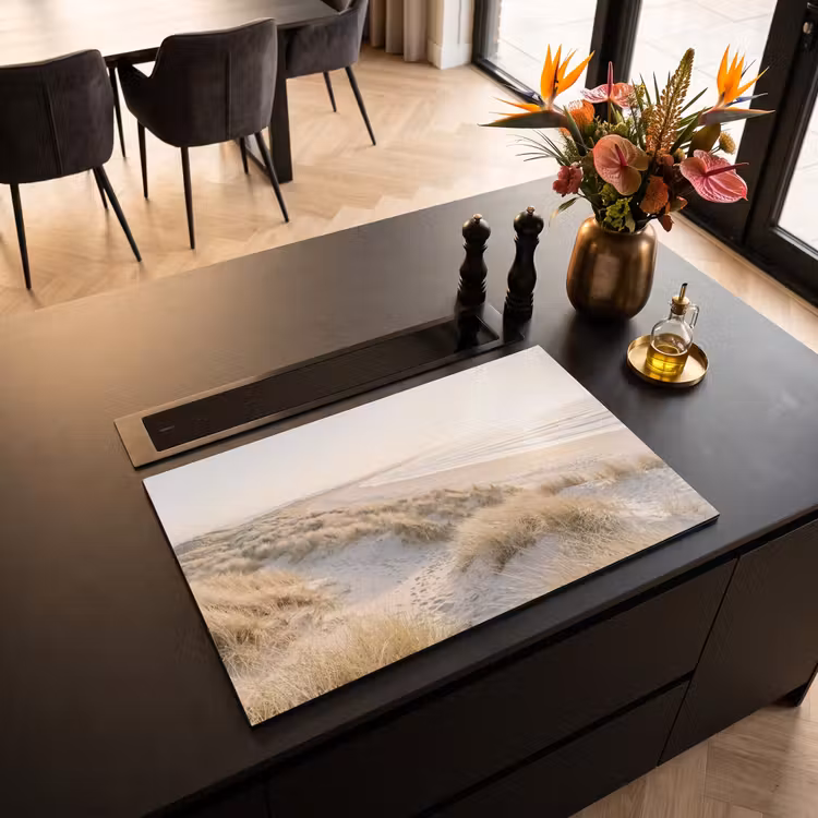 Inductie beschermer - Duinen - Strand - Beige — 5