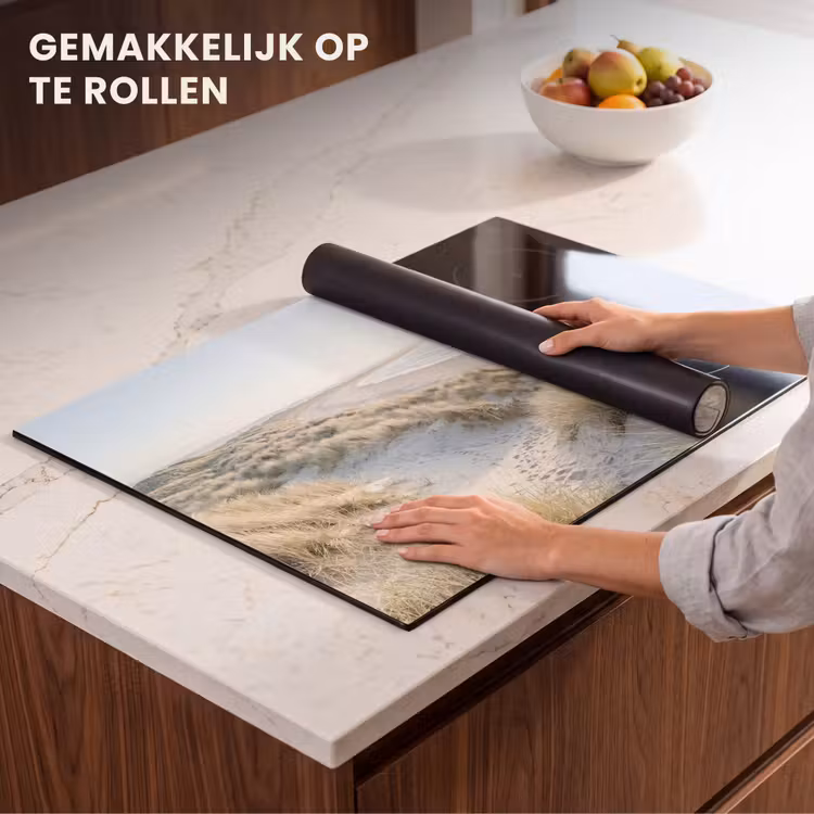 Inductie beschermer - Duinen - Strand - Beige — 7