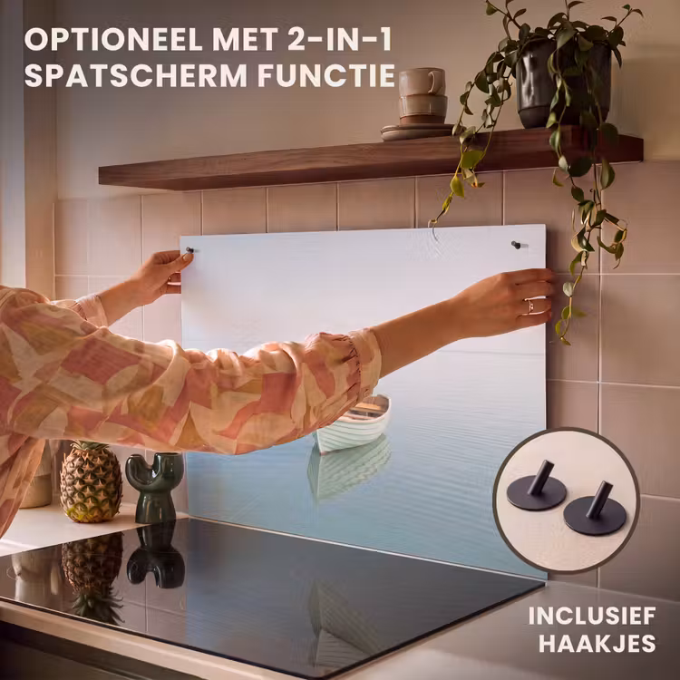 Inductie beschermer - Minimalistisch - Boot - Zee — 10