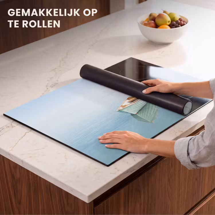 Inductie beschermer - Minimalistisch - Boot - Zee — 7