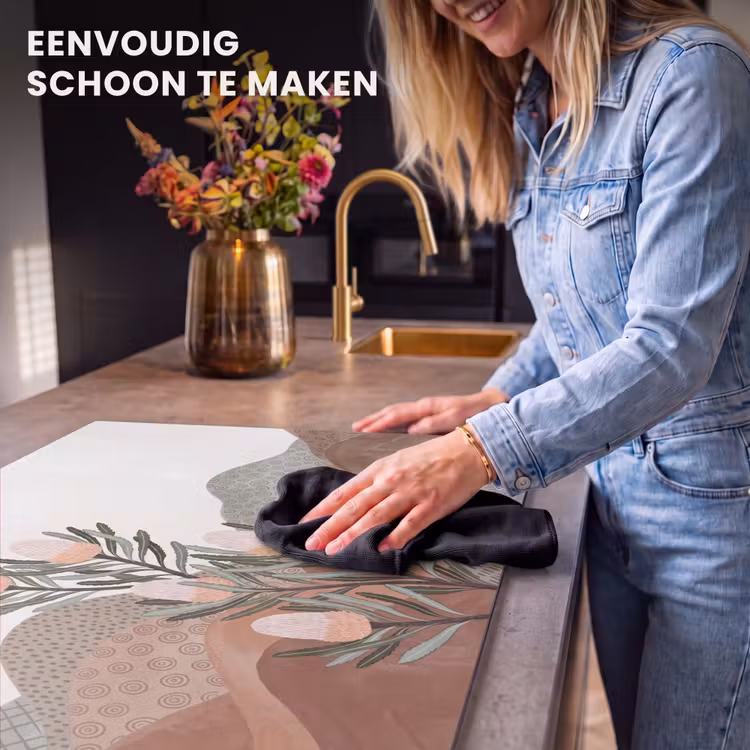 Inductie beschermer - Modern - Heuvels - Terracotta — 6