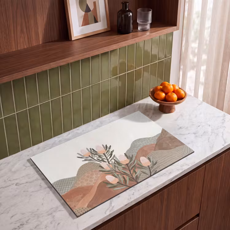Inductie beschermer - Modern - Heuvels - Terracotta — 8
