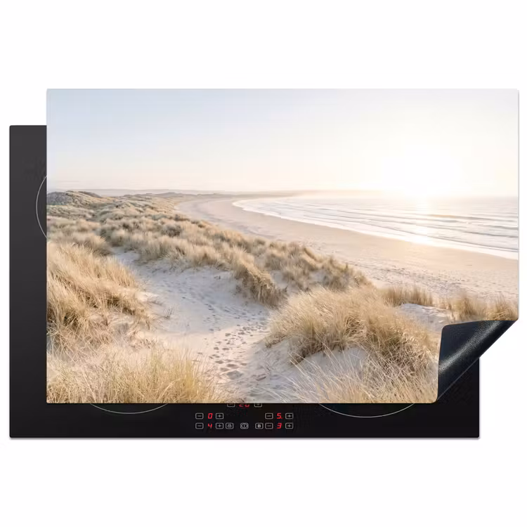 Inductie beschermer - Duinen - Strand - Beige — 1