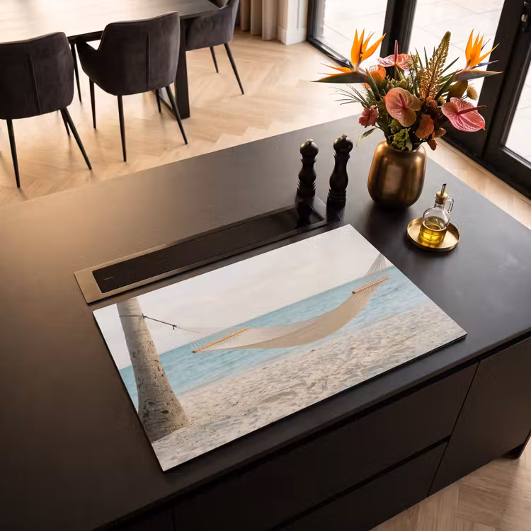 Inductie beschermer - Hangmat - Strand - Wit — 5