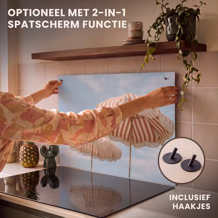 Inductie beschermer - Parasol - Lucht - Rood — 10