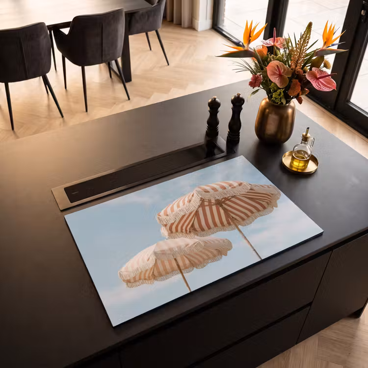 Inductie beschermer - Parasol - Lucht - Rood — 5