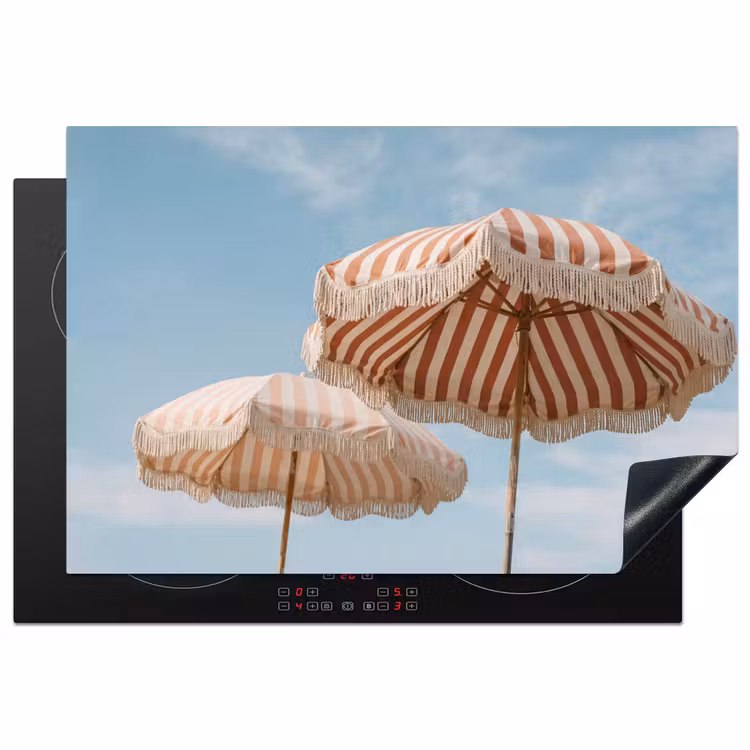 Inductie beschermer - Parasol - Lucht - Rood — 1