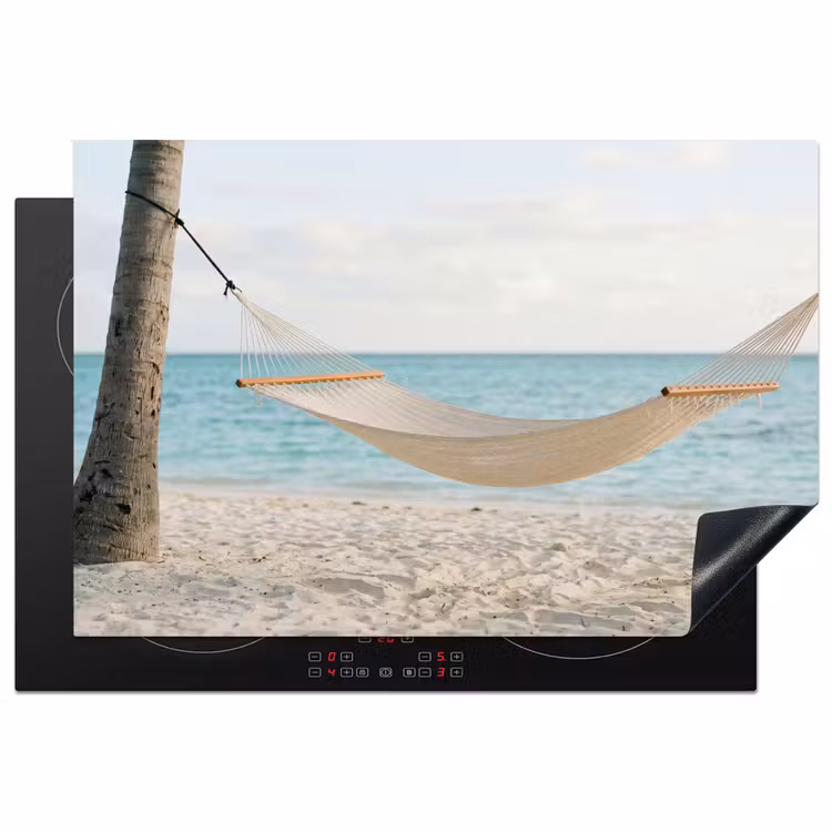 Inductie beschermer - Hangmat - Strand - Wit — 1