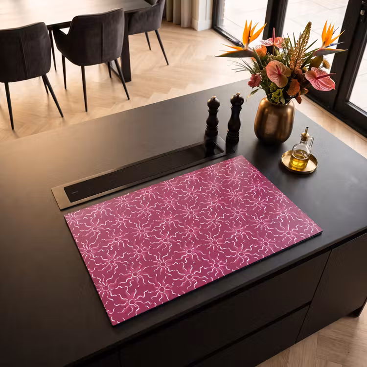 Inductie beschermer - Bohemian - Zon - Magenta — 5