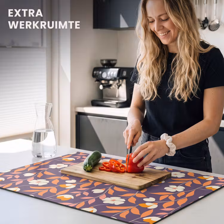 Inductie beschermer - Boho - Vintage - Paars — 4