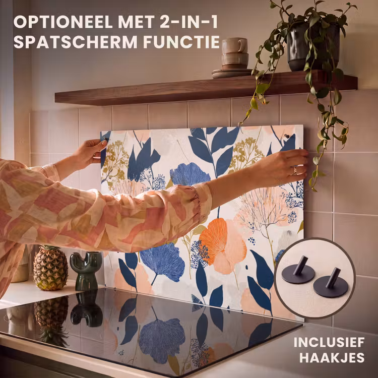 Inductie beschermer - Bloemen - Botanisch - Kleurrijk — 10