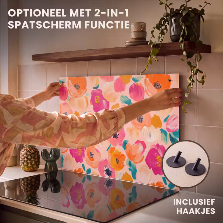 Inductie beschermer - Bloesems - Vrolijk - Kleurrijk — 10
