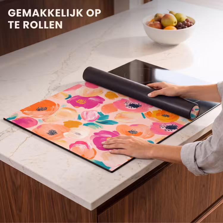 Inductie beschermer - Bloesems - Vrolijk - Kleurrijk — 7