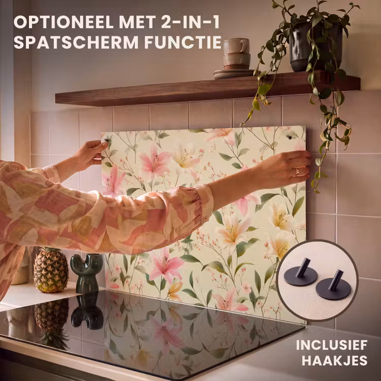 Inductie beschermer - Lelies - Sereen - Kleurrijk — 10