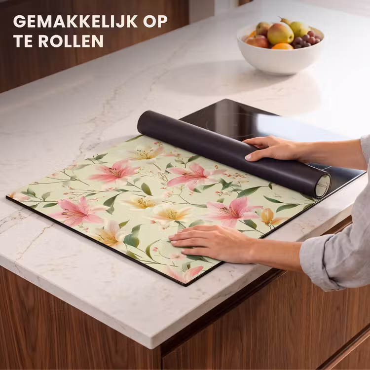Inductie beschermer - Lelies - Sereen - Kleurrijk — 7