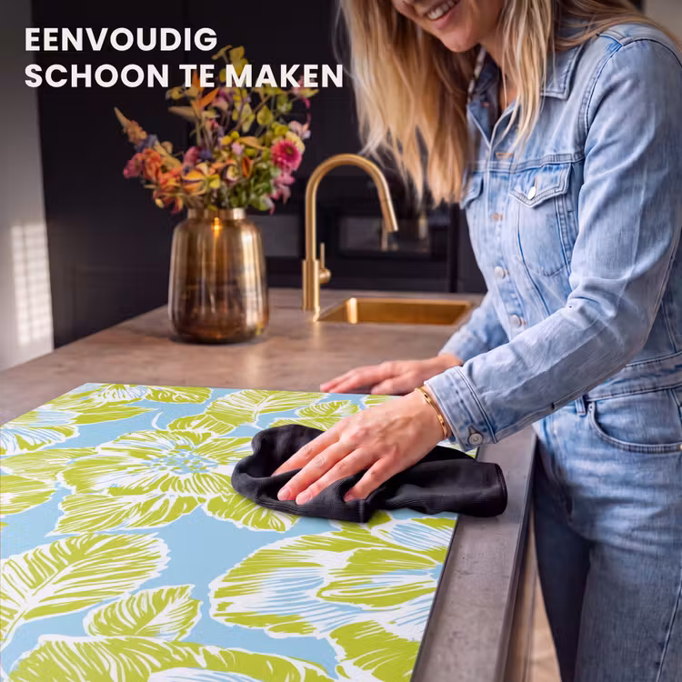 Inductie beschermer - Modern - Bloemen - Groen — 6