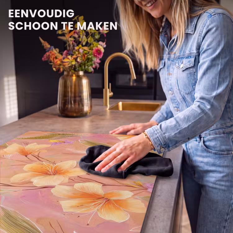 Inductie beschermer - Botanisch - Bloemen - Kleurrijk — 6