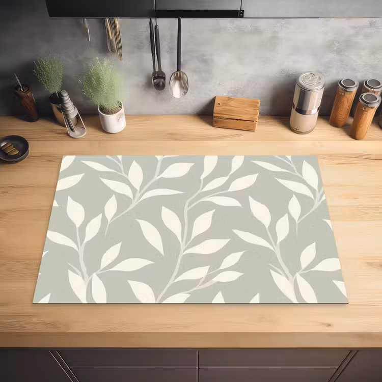 Inductie beschermer - Minimalistisch - Patroon - Groen — 5