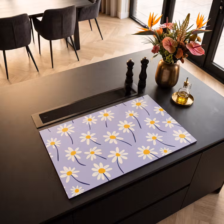 Inductie beschermer - Modern - Madelief - Paars — 5