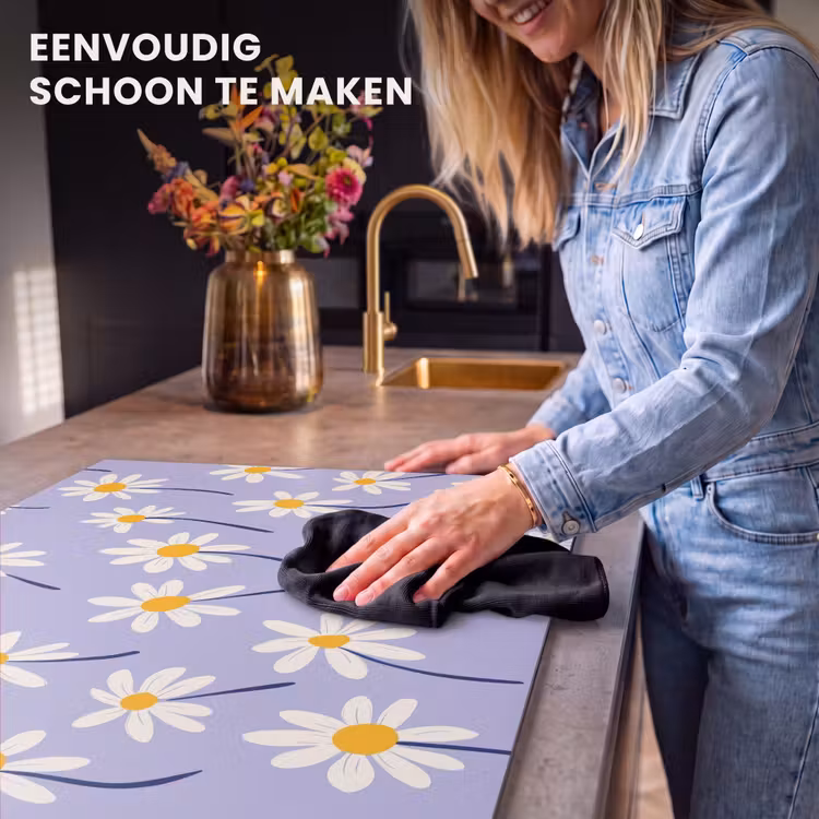 Inductie beschermer - Modern - Madelief - Paars — 6