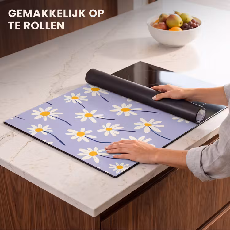 Inductie beschermer - Modern - Madelief - Paars — 7