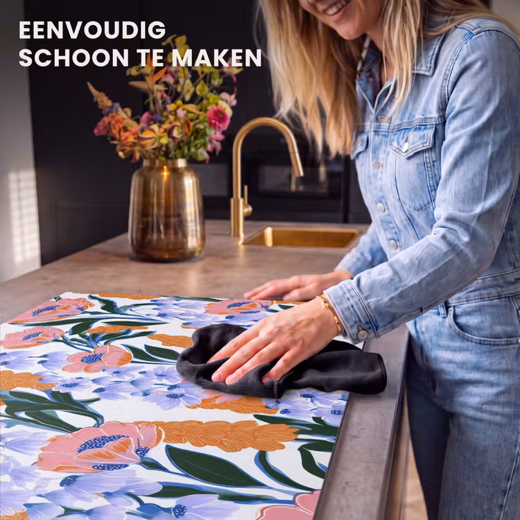 Inductie beschermer - Patroon - Aquarel - Kleurrijk — 6