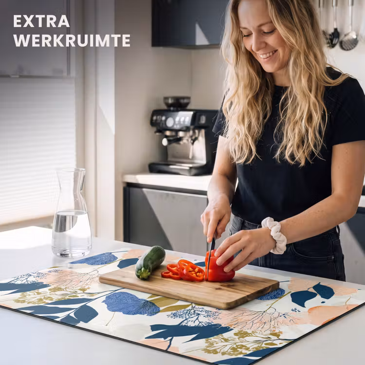 Inductie beschermer - Bloemen - Botanisch - Kleurrijk — 4