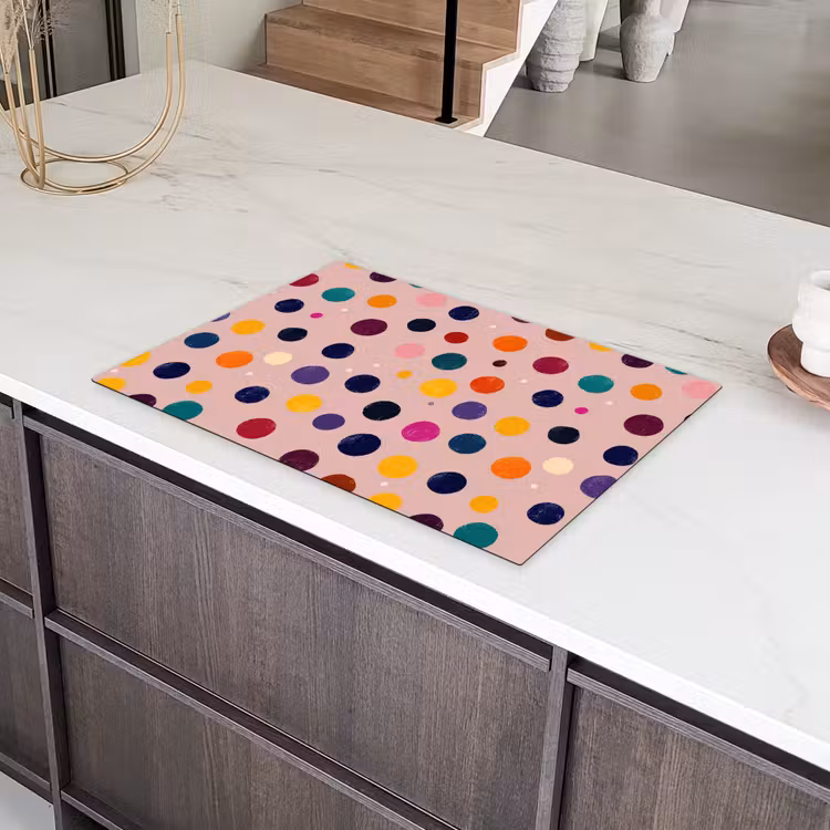 Inductie beschermer - Cirkels - Patroon - Kleurrijk — 8