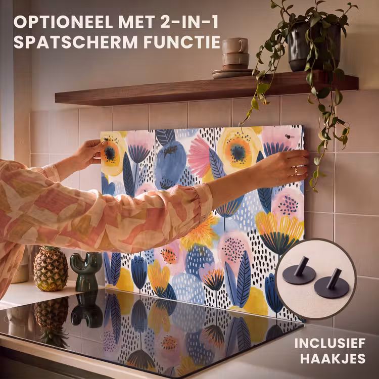 Inductie beschermer - Creatief - Patroon - Kleurrijk — 10