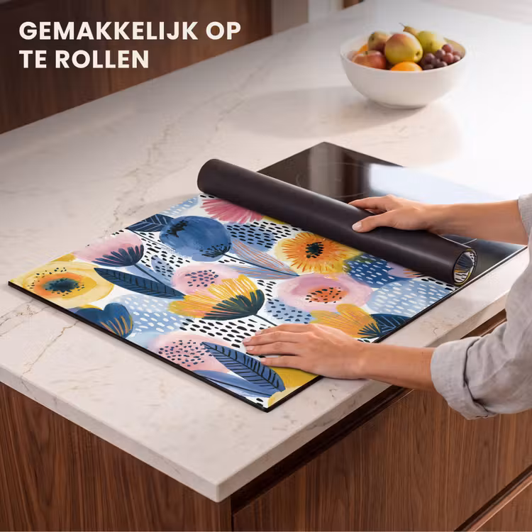 Inductie beschermer - Creatief - Patroon - Kleurrijk — 7