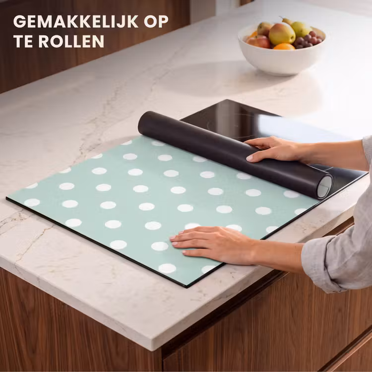 Inductie beschermer - Klassiek - Polka - Groen — 7