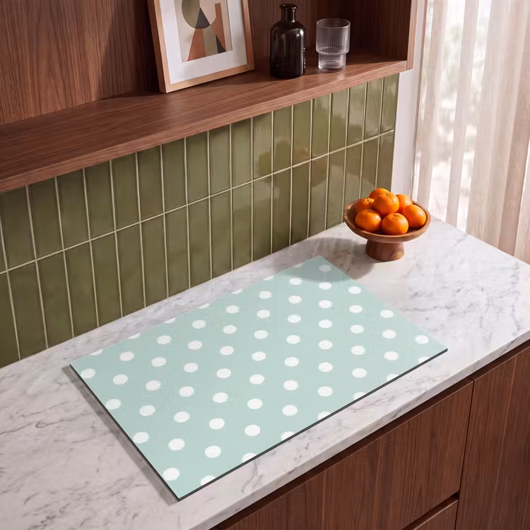 Inductie beschermer - Klassiek - Polka - Groen — 8