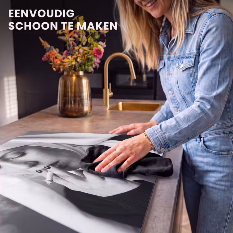 Inductie beschermer - Non - Roken - Portret - Zwart - Wit - Rebels — 6
