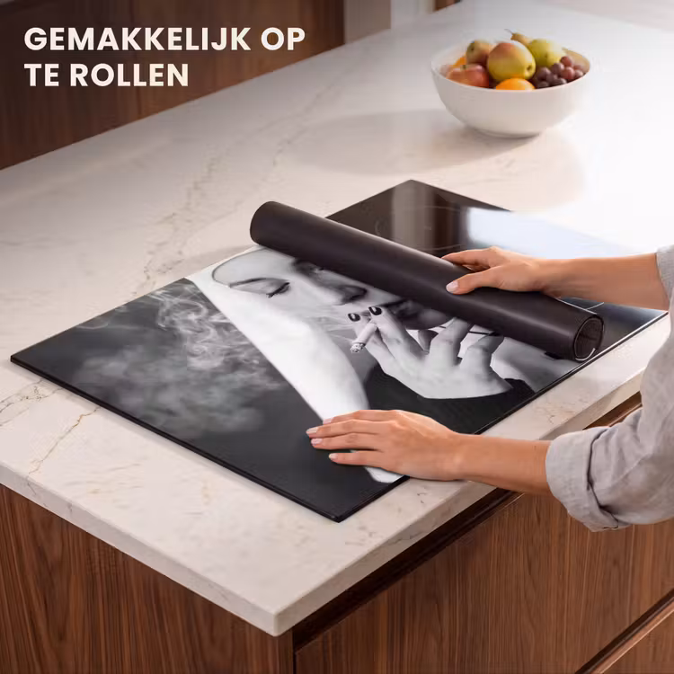 Inductie beschermer - Non - Roken - Portret - Zwart - Wit - Rebels — 7