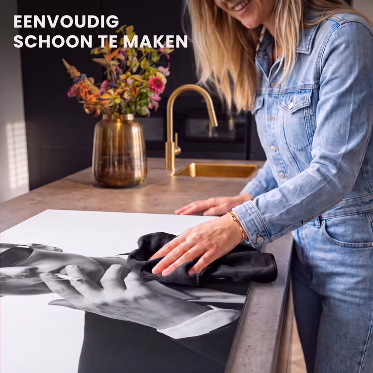 Inductie beschermer - Portret - Pak - Roken - Zwart - Wit - Stoer — 6