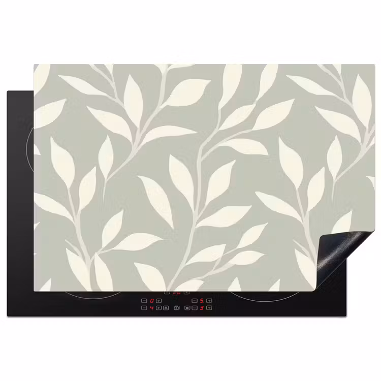 Inductie beschermer - Minimalistisch - Patroon - Groen — 1