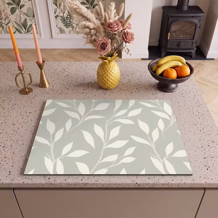 Inductie beschermer - Minimalistisch - Patroon - Groen — 2